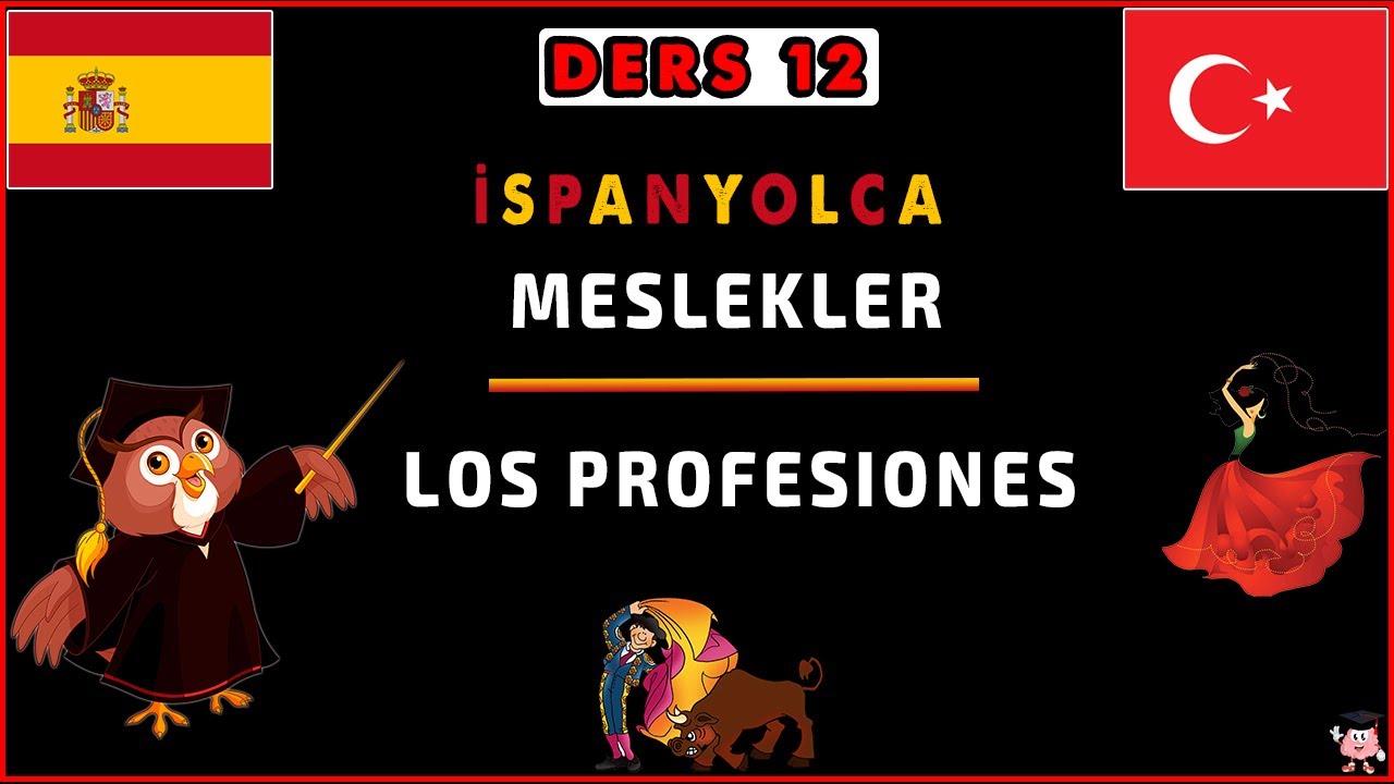 İspanyolca Meslekler | Los Profesiones  #12