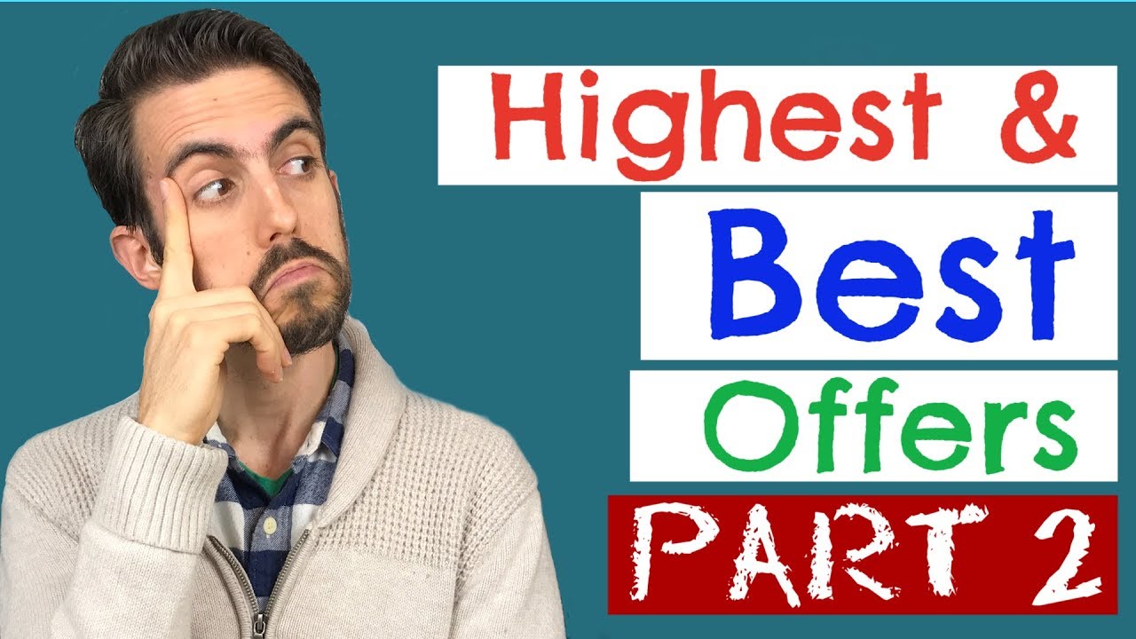 Highest and Best Offers in Real Estate *PART 2* - How to WIN & Get Your Offer Accepted