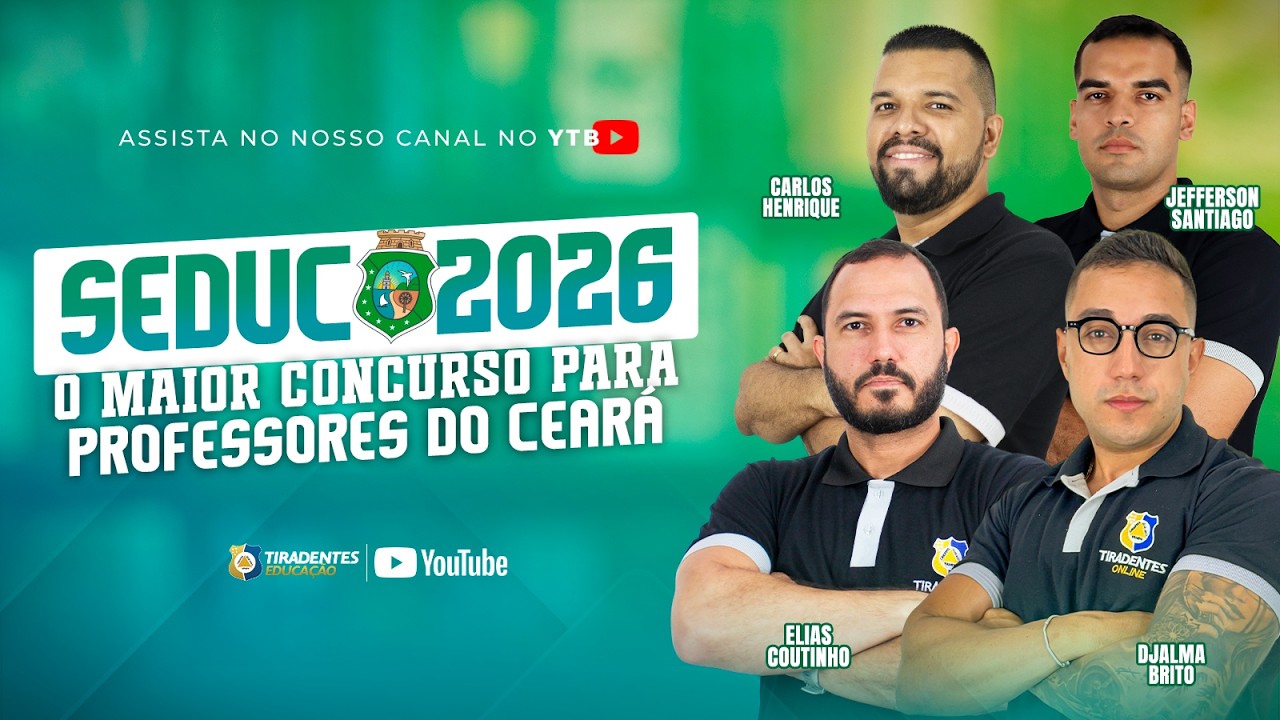 SEDUC 2026: O MAIOR CONCURSO PARA PROFESSORES DO CEARÁ.