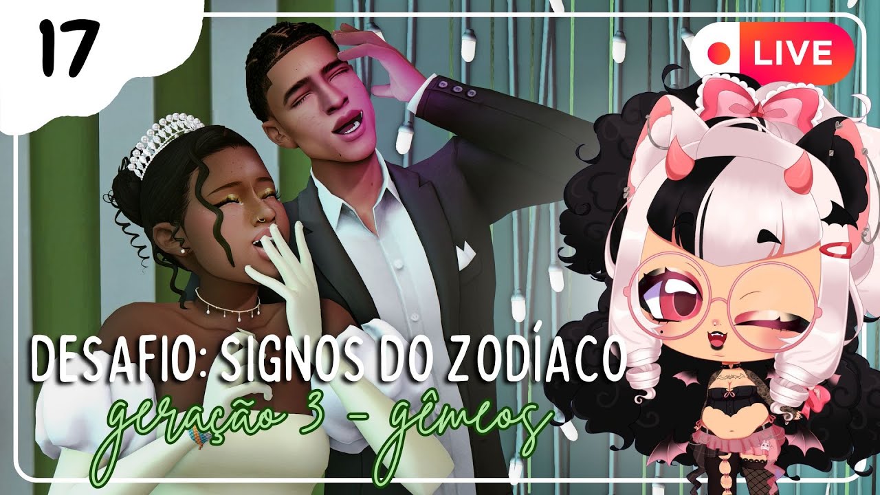 🔴 LIVE: Ep. 17 🥑 Legado Signos: Geração 3 🥑 | the sims 4 | letixiasims