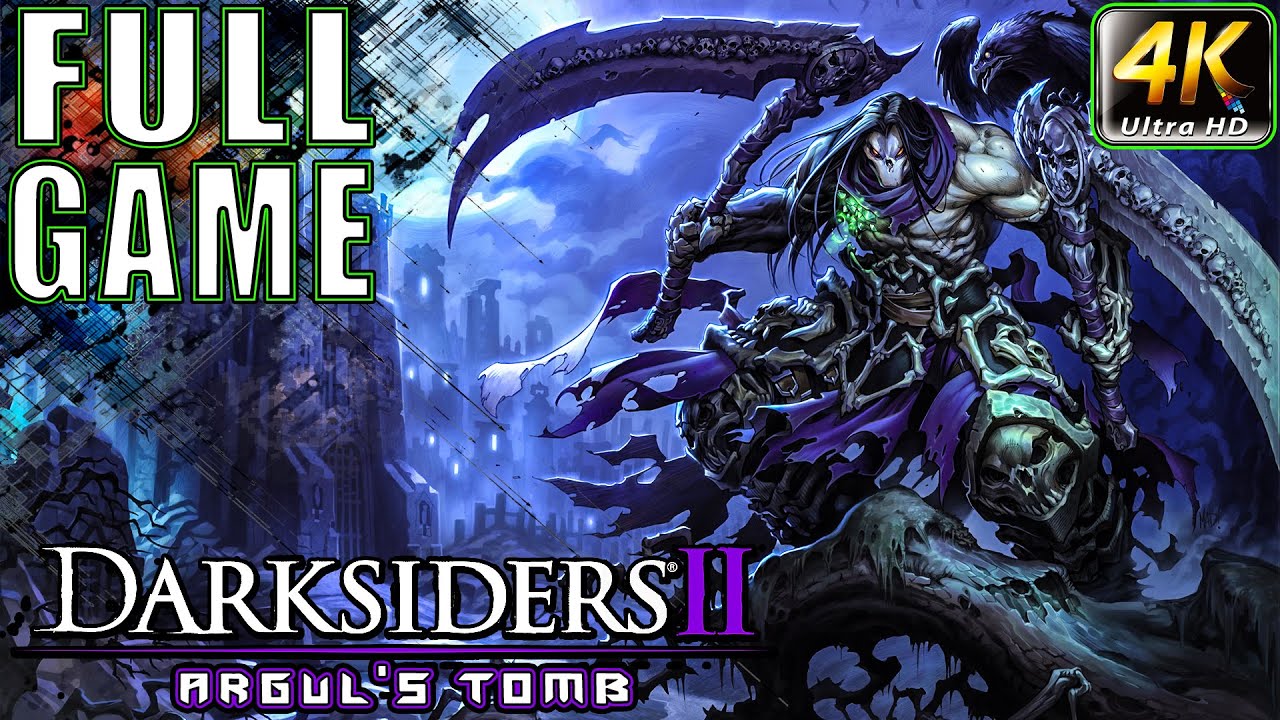 Darksiders 2 Argul's Tomb FULL Gameplay Walkthrough [4K 60FPS] - No Commentary