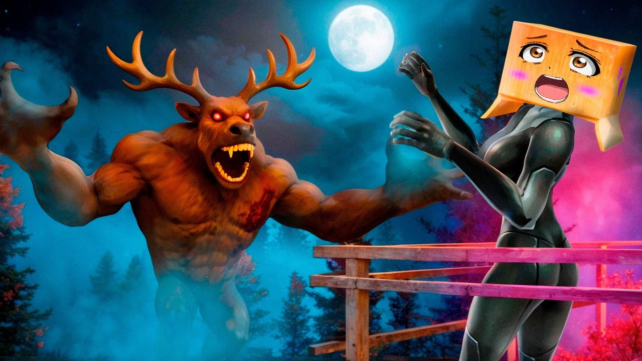 Boxy Woman LOVE TITAN MONSTER 99 NIGHTS in a Forest 2 Boxy Woman LOVE STORY! SAVE Boxy Woman in Gmod