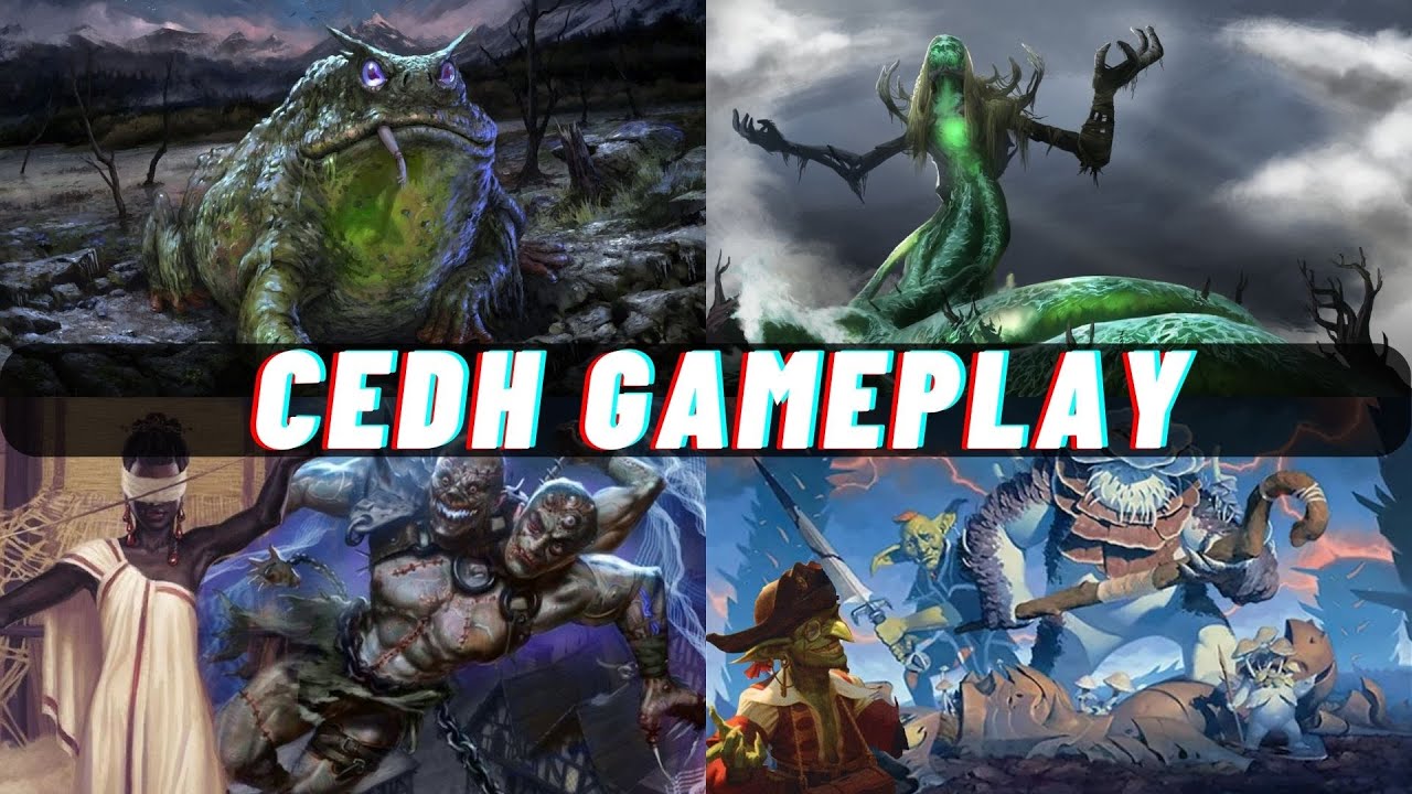 Grolnok vs muldrotha vs Silmfoot vs Bluefarm cedh gameplay