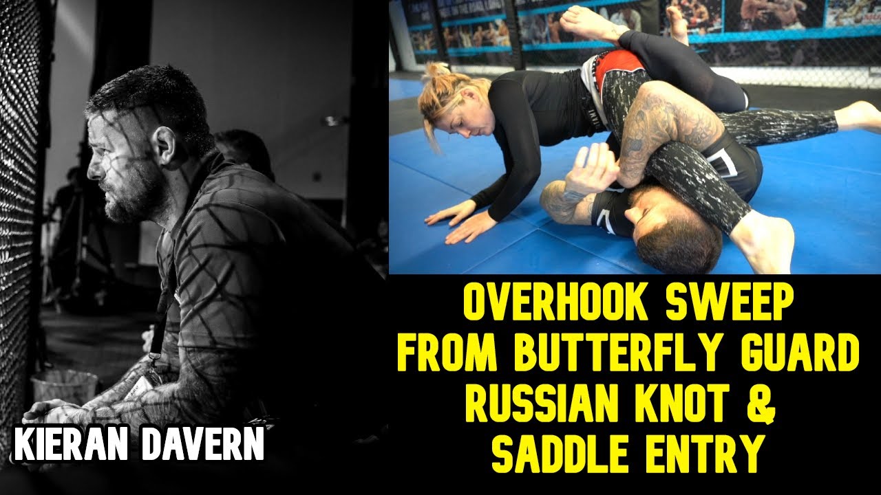 Butterfly Guard Attacks | Overhook Sweep | Russian Knot | Saddle Entry | NoGi Grappling | Leglocks