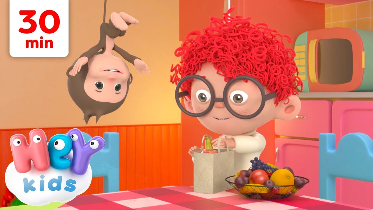 Chanson des fruits 🍌 | Les fruits en français pour enfants | HeyKids en Français