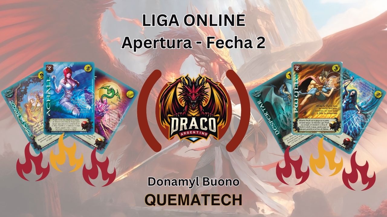Quematech - Liga Online - Fecha 2: Mazo Defensor - Druida (Donamyl Buono) 🏆