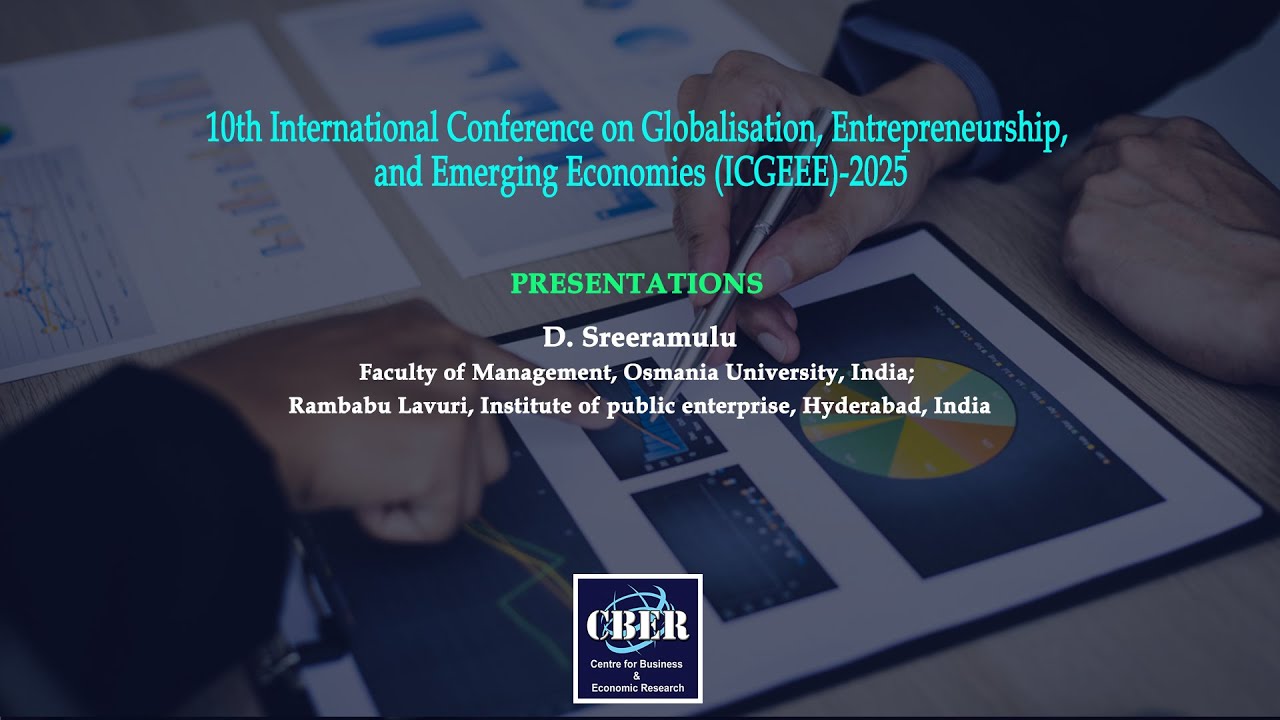 ICGEEE 2025, Presentation: D  Sreeramulu