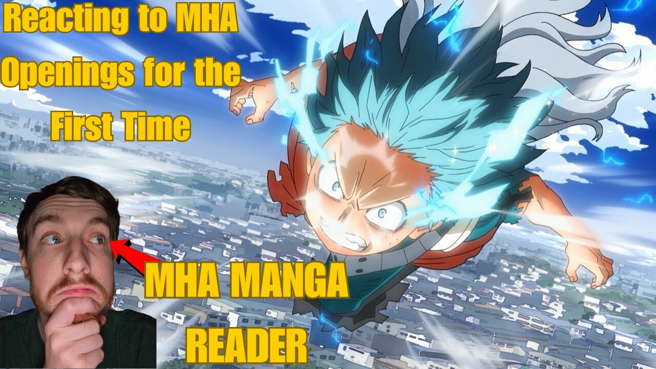 My Hero Academia MANGA READER Watches ALL Openings (1-13) for the FIRST TIME