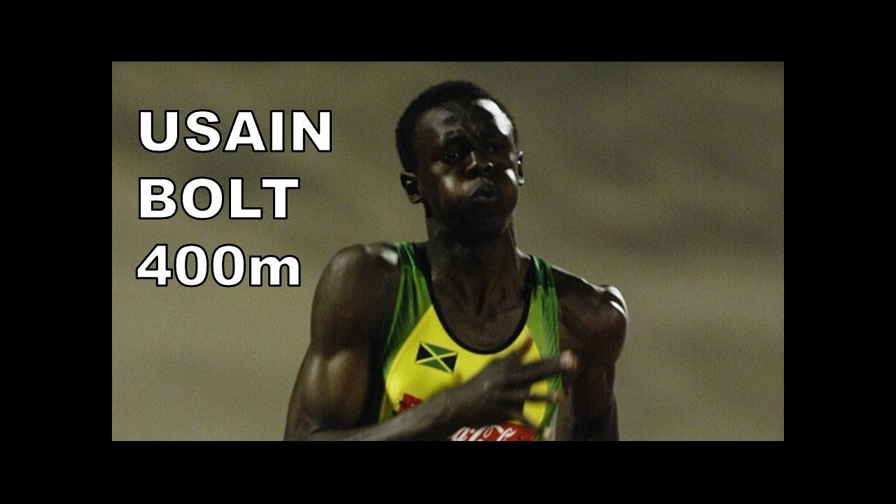 Usain Bolt 400m أرقام بولت في سباق