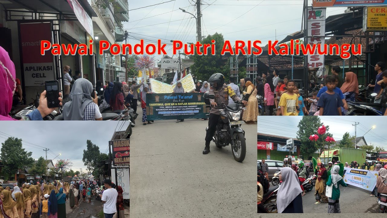 Pawai Pondok Putri ARIS Kaliwungu