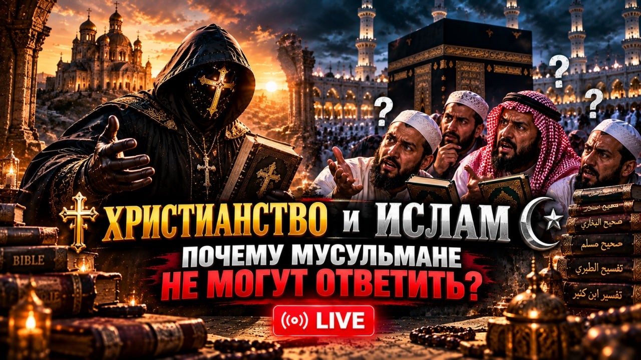 🔥 &laquo;Мусульмане боятся вопросов о пророке? &mdash; Христианство и ислам | LIVE&raquo;
