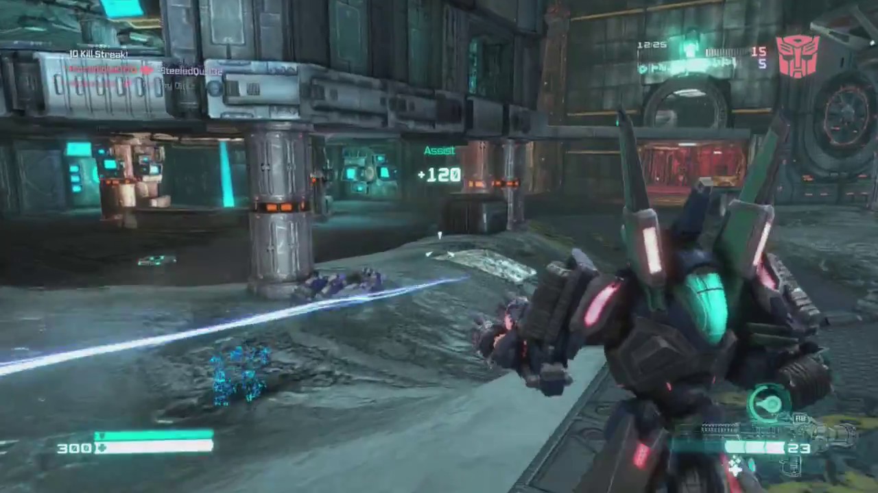 Transformers Fall of Cybertron: Scientist Gameplay - Random Medic