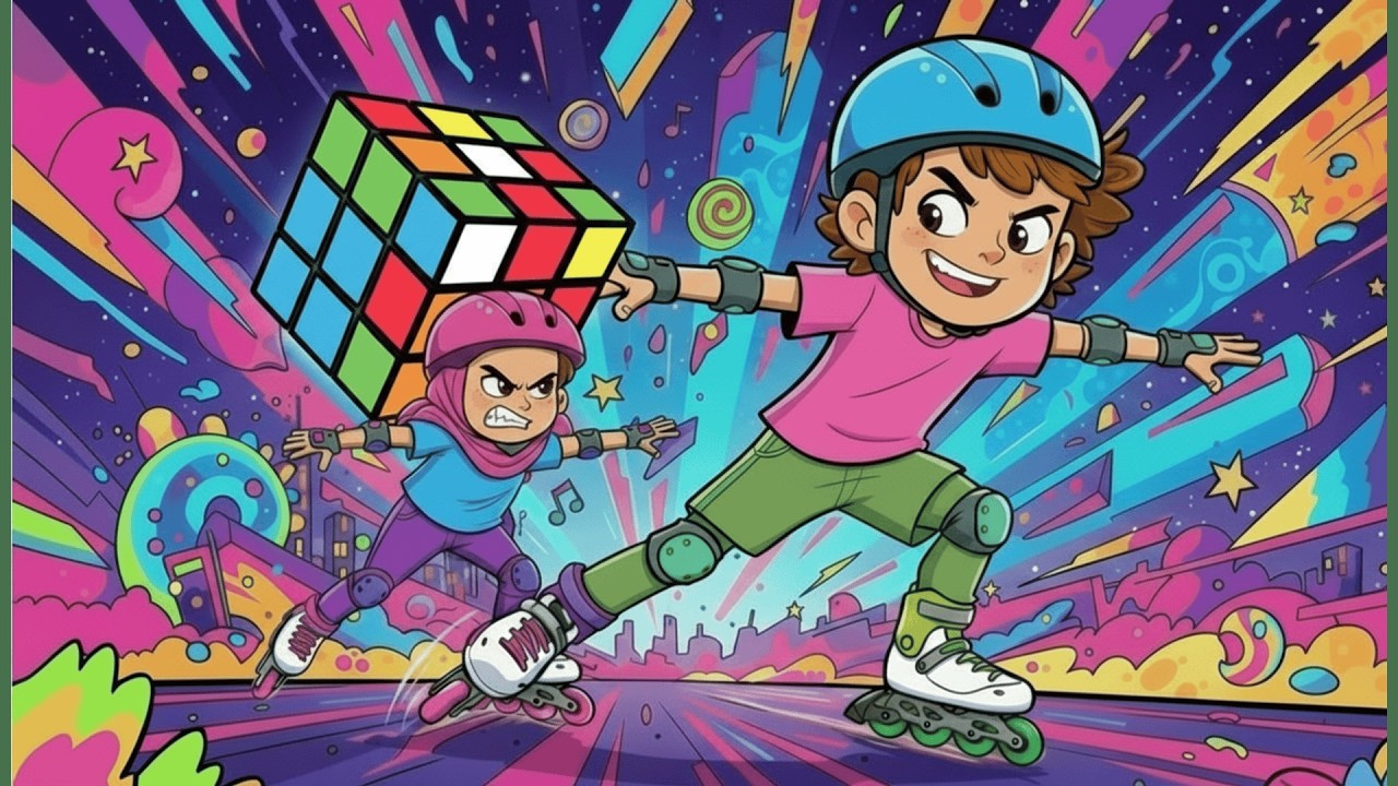 Rollerblade Rubiks Challenge 