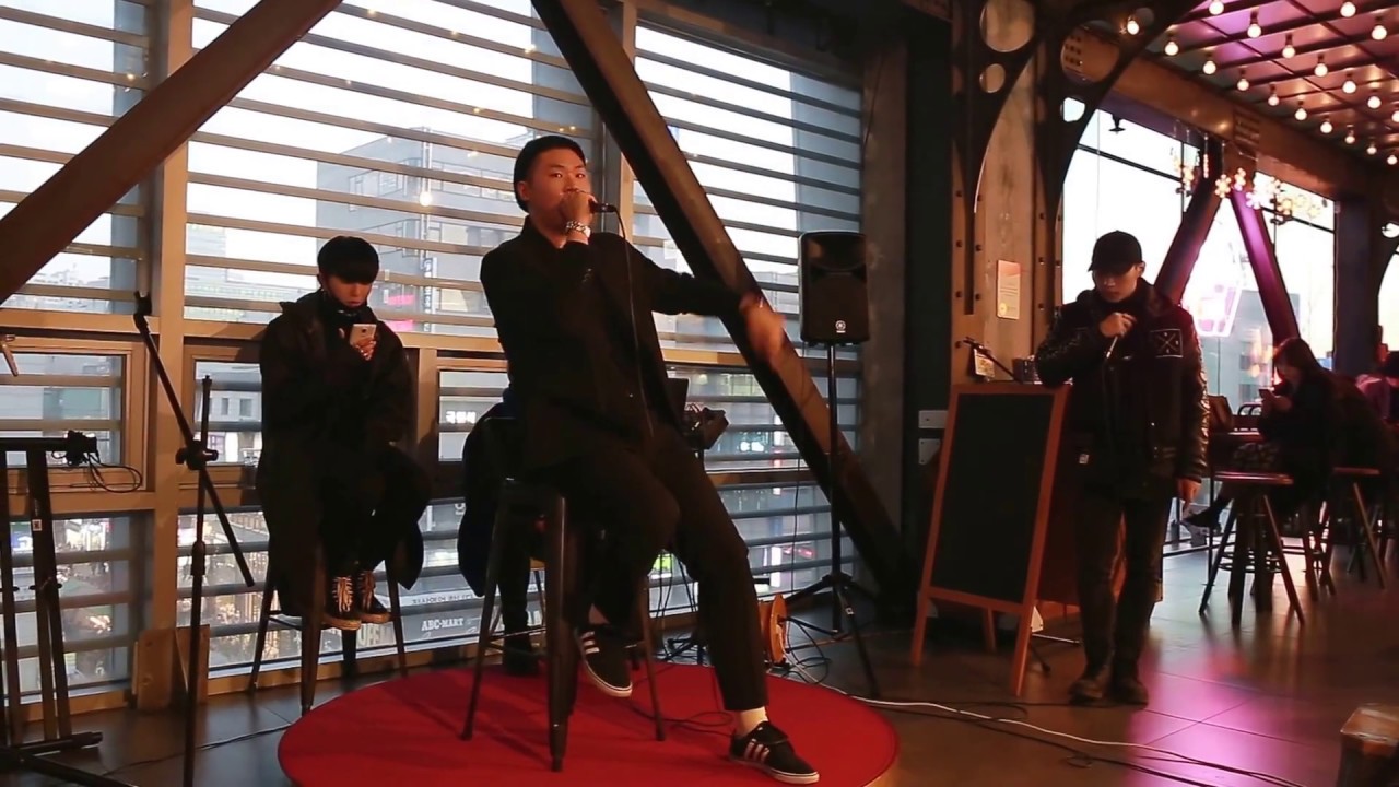 JHKTV]  hong dae busking (CGV) DOB son  &yang goodnight & no problem  (remix)