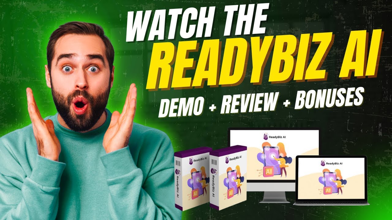 ReadyBiz AI Demo And Review | Big Bif BONUSES Inside!!