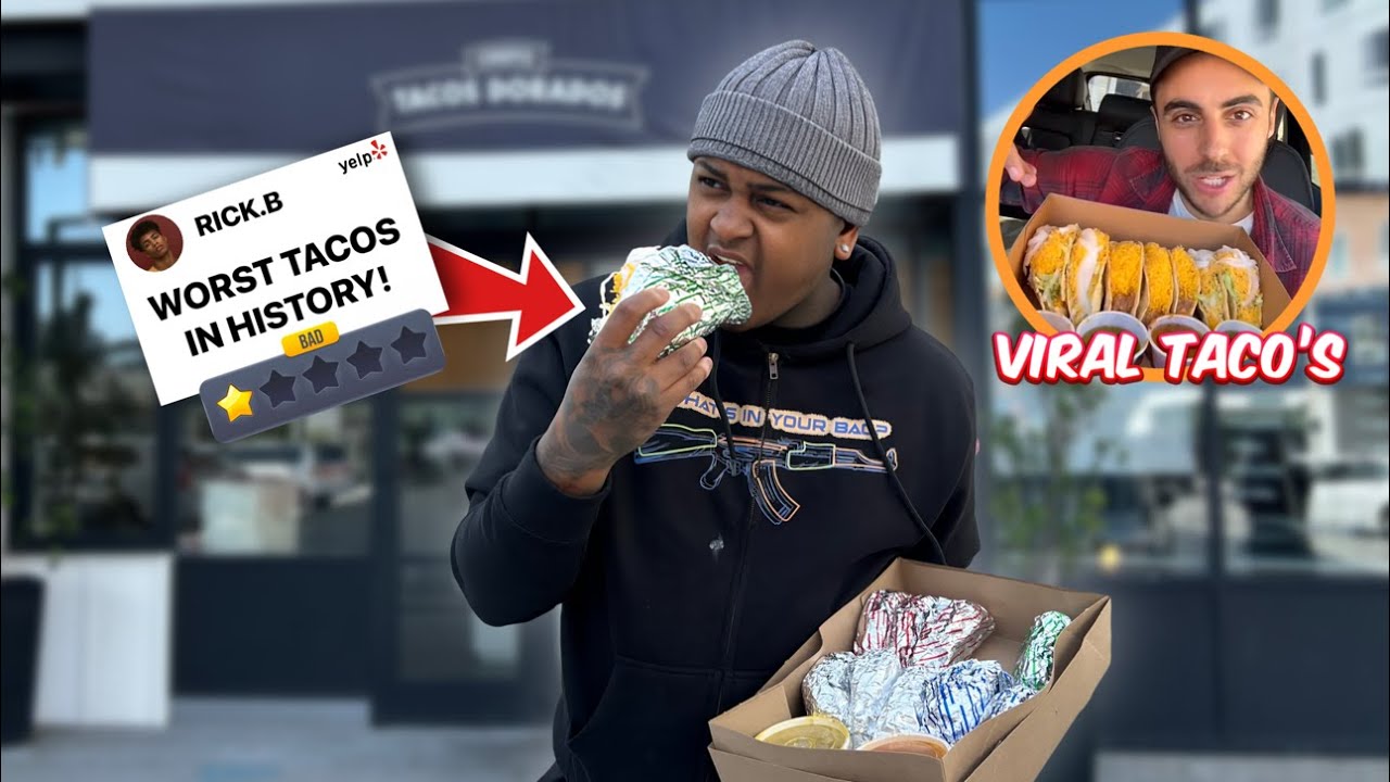 Trying to TikTok OVER HYPED Tacos (Chuy Tacos)