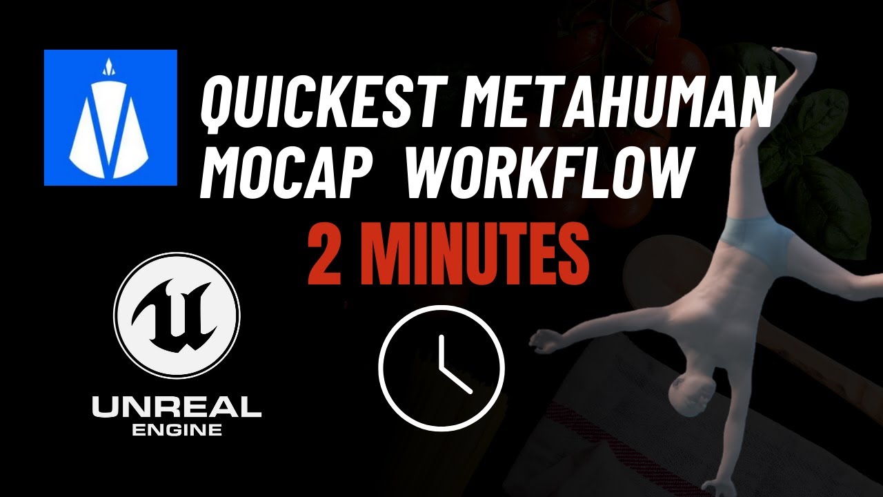 QuickMagic Mocap to Metahuman in 2minutes (Unreal Engine 5.6 Tutorial)