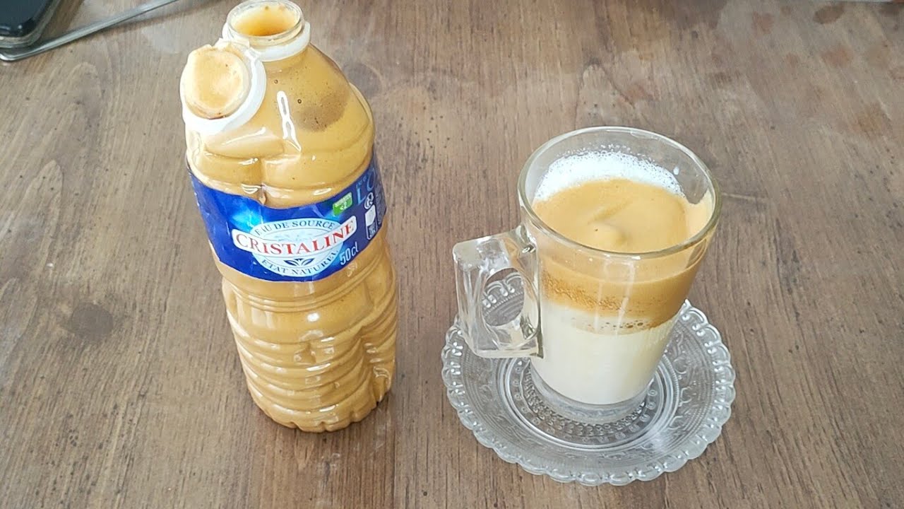 CAPPUCCINO  fait maison Sans machine , sans dosettes 3 ingrédients seulement