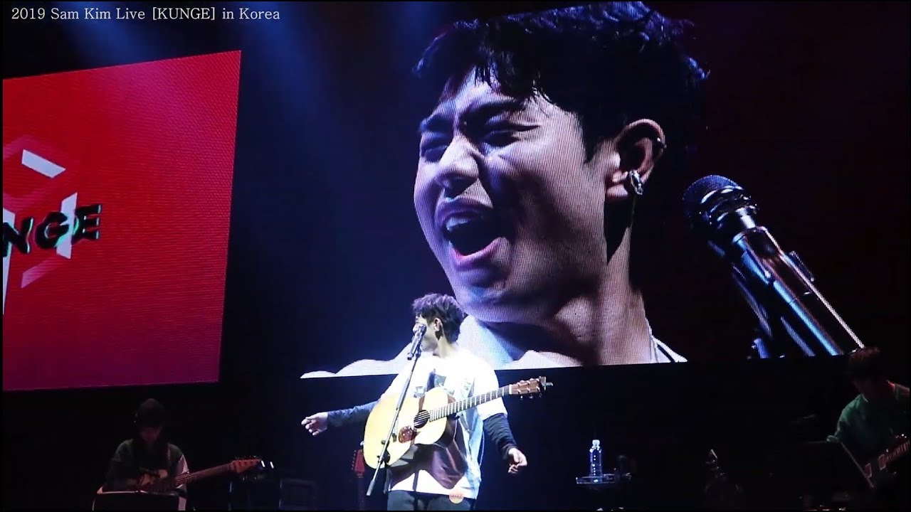 [ 2019 SamKim Live - KUNGE ] 나빠, Talk, Easy - 샘김