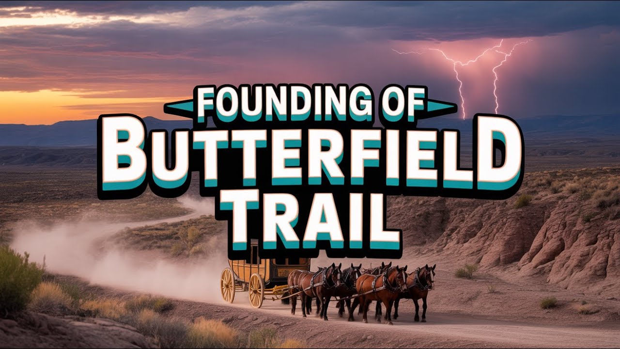 FORGOTTEN STAGE COACH ROUTE: BUTTERFIELD OVERLAND STAGE TRAIL