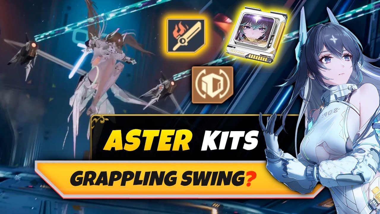 Aster Weapon Kit + Insane Swing Flying Mode! Tower of Fantasy