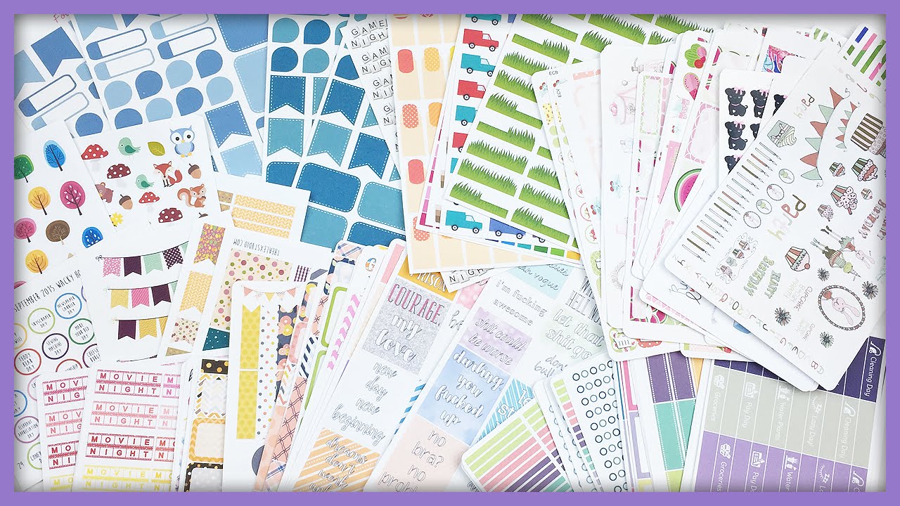 Etsy Planner Haul // VGR, Planner Kate & More!