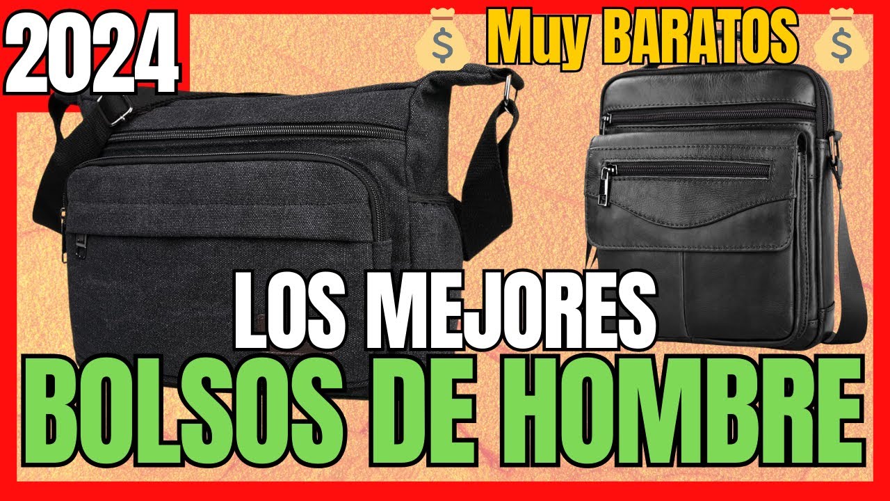 👜 Los 7 mejores BOLSOS DE HOMBRE BARATOS de Amazon 👜 || 2024 || Mejor CALIDAD y PRECIO