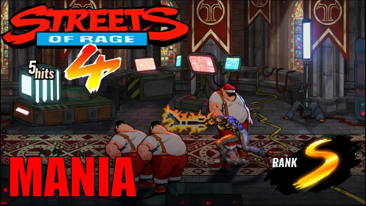 Streets of Rage 4 - Arcade Mania (Dr. Zan) S Rank Score