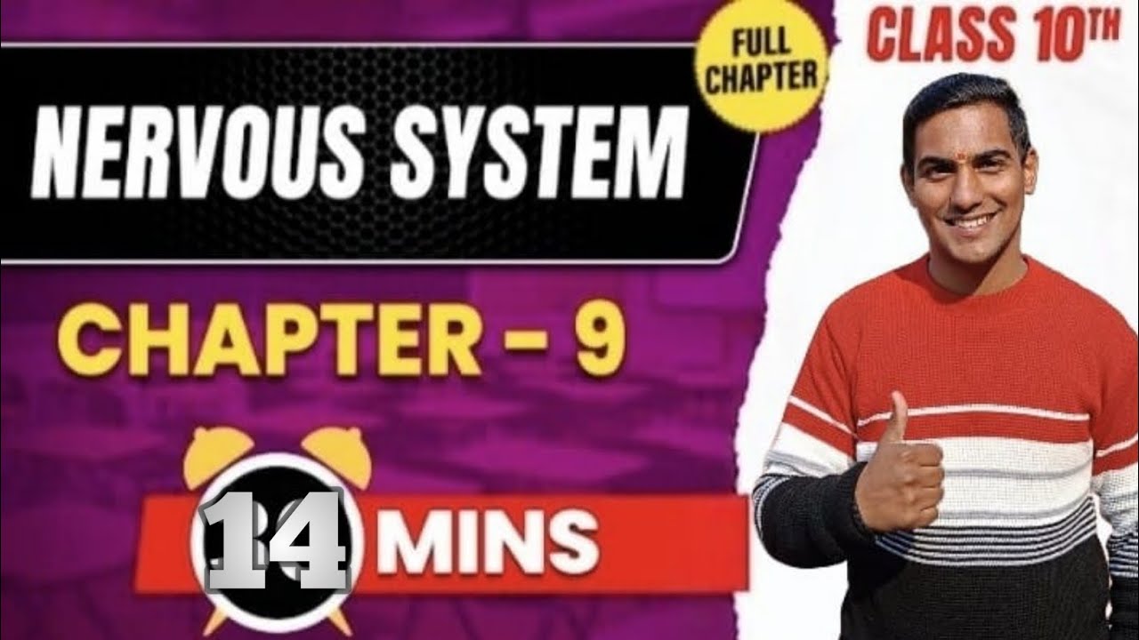Nervous System || Plant Part || 14 mints || Complete Biology || For 10th ICSE CBSE and State Boards 