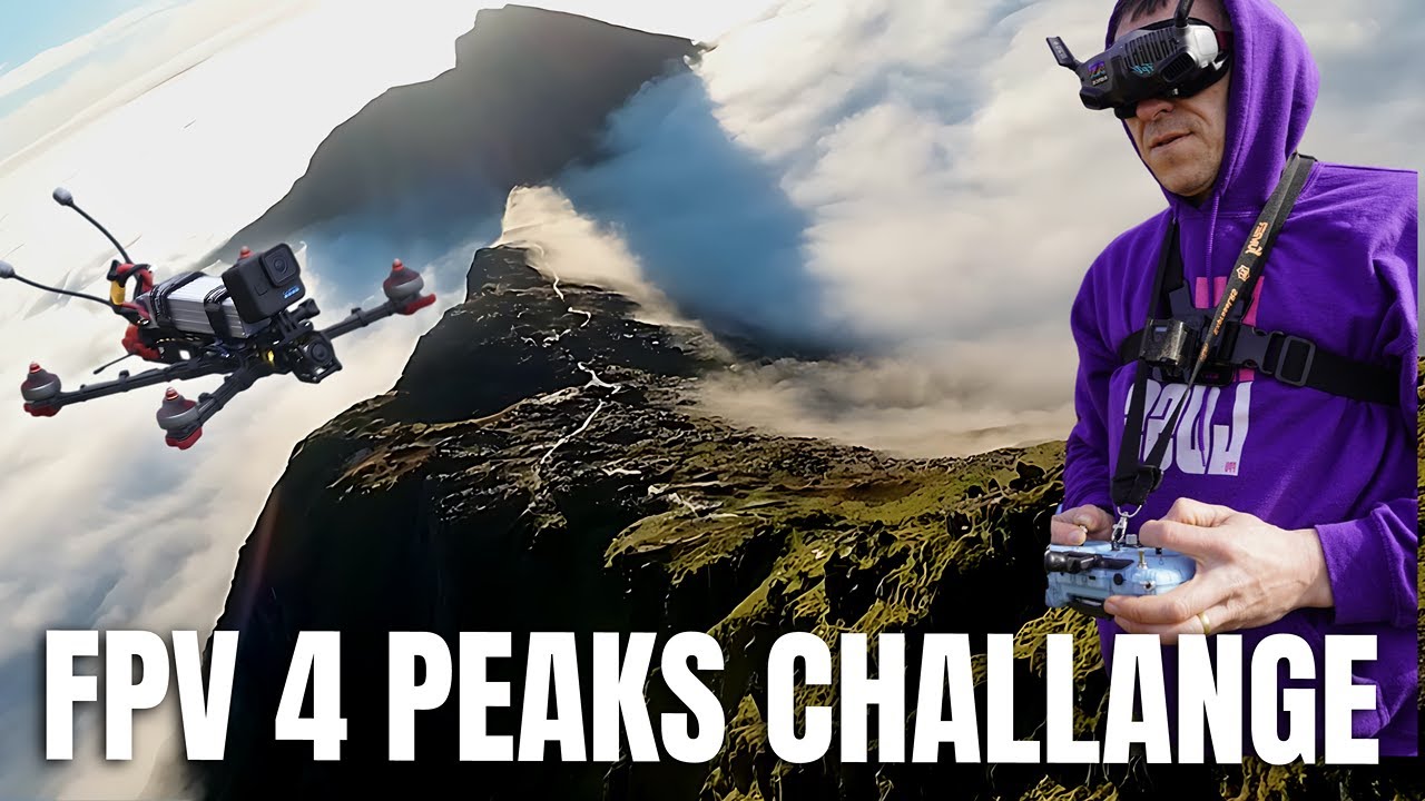 This Drone Flew 10km Over Snowdonia Peaks and Captured Something Unbelievable!