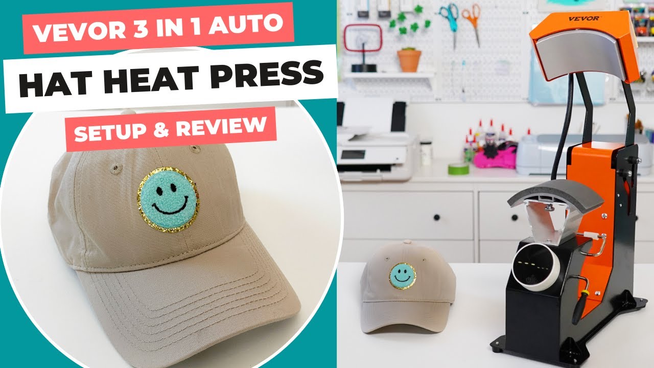 Is It the Best Affordable Hat Press Machine for Crafters? Vevor 3 in 1 Auto Hat Press Honest Review
