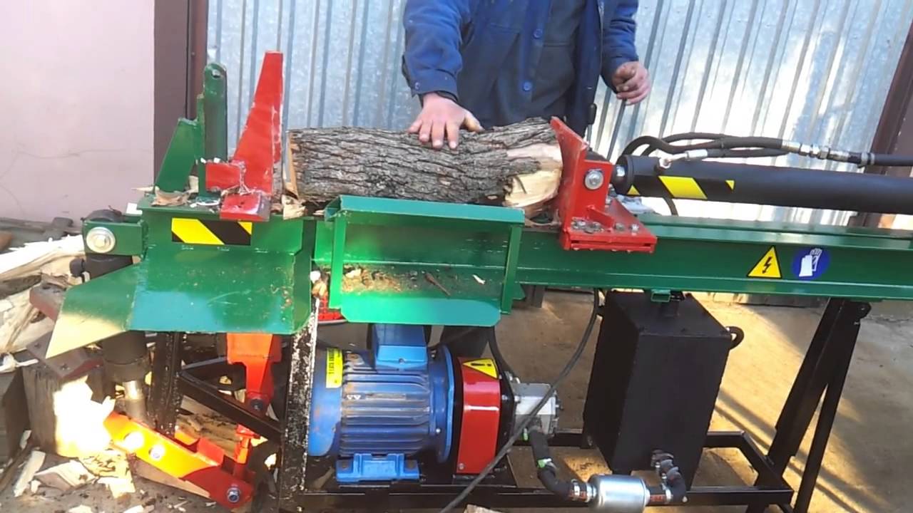 Łuparka hydrauliczna 2-sekcyjna