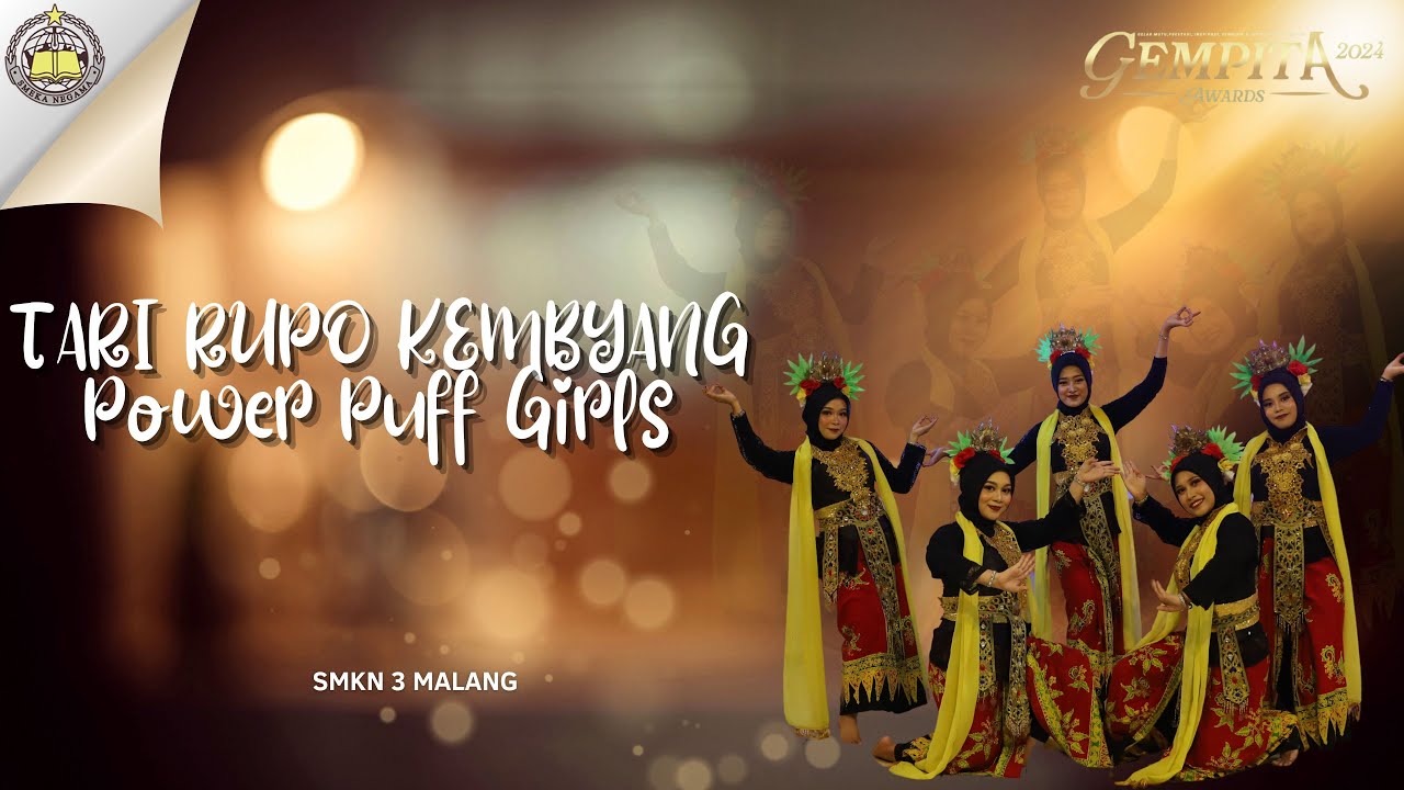Tari Rupo Kembyang | Gempita Awards  2024 | bidang lomba entertain/art |SMKN 3 MALANG