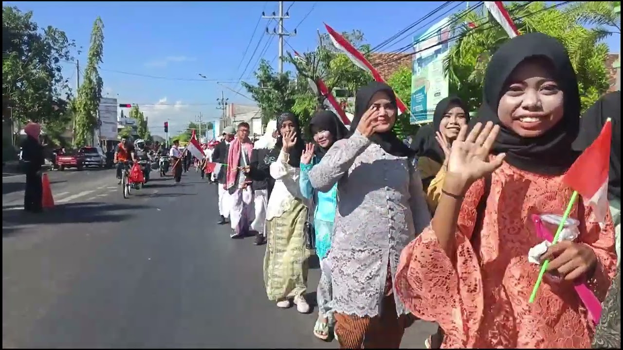 SMPN 1 PANJI MEMPERINGATI HUT KEMERDEKAAN RI KE 77 TAHUN 2022