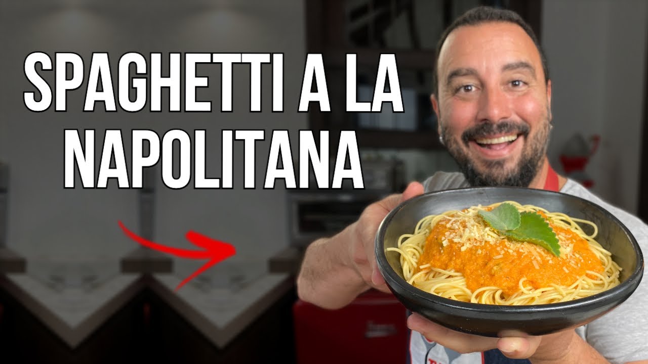 &iexcl;C&oacute;mo hacer Espaguetis con Salsa Napolitana Casera! | Receta Pasta Italiana F&aacute;cil