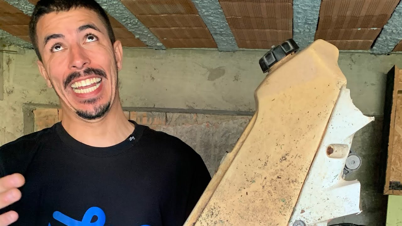 Comprei uma mix com quadro de importada yz 250
