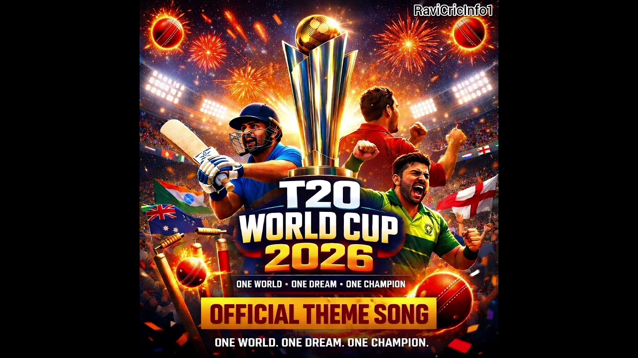 T20 World Cup 2026 | Feel the Fire, Feel the Roar | | @RaviCricInfo1 | Official MUSIC 🔥🏆