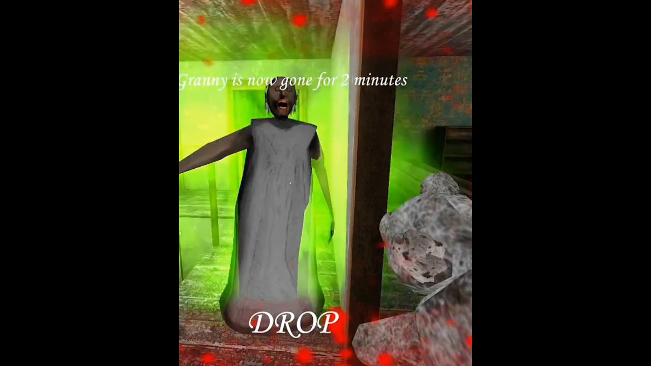Trapping Granny with Poison Trap and Teddy 🧸  