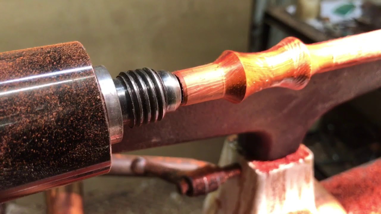 The BC Woodworks - Crafting a Padauk Hammer Handle