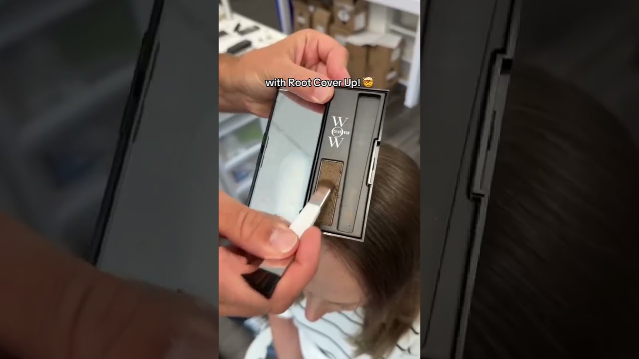 Grey roots gone in seconds! ⏱️