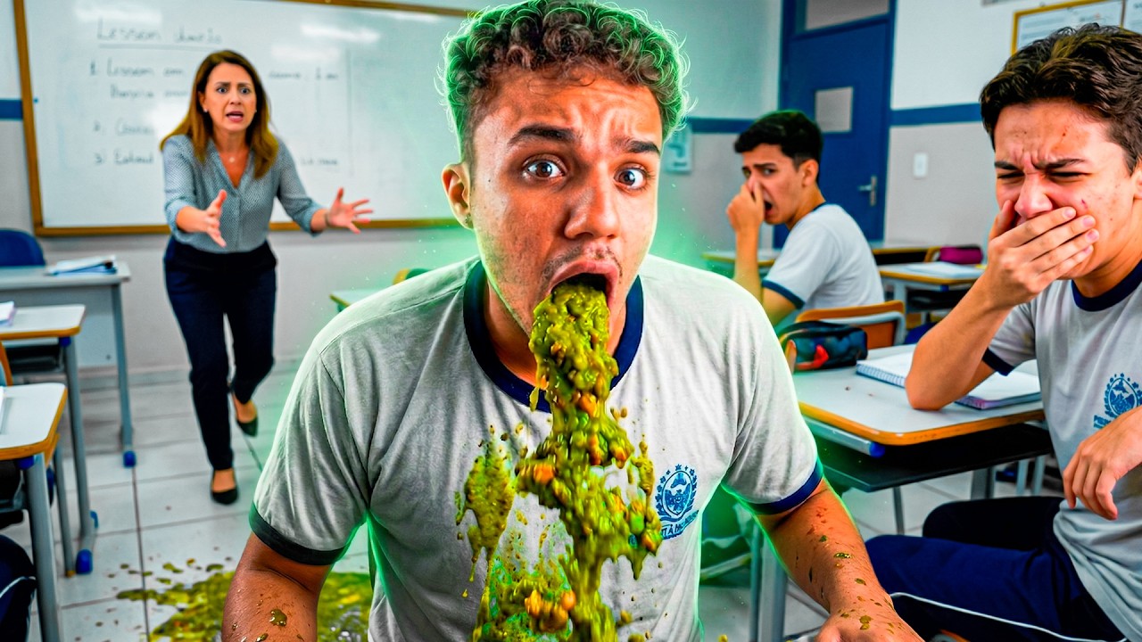 Voc&ecirc; J&aacute; Vomitou Na Escola?