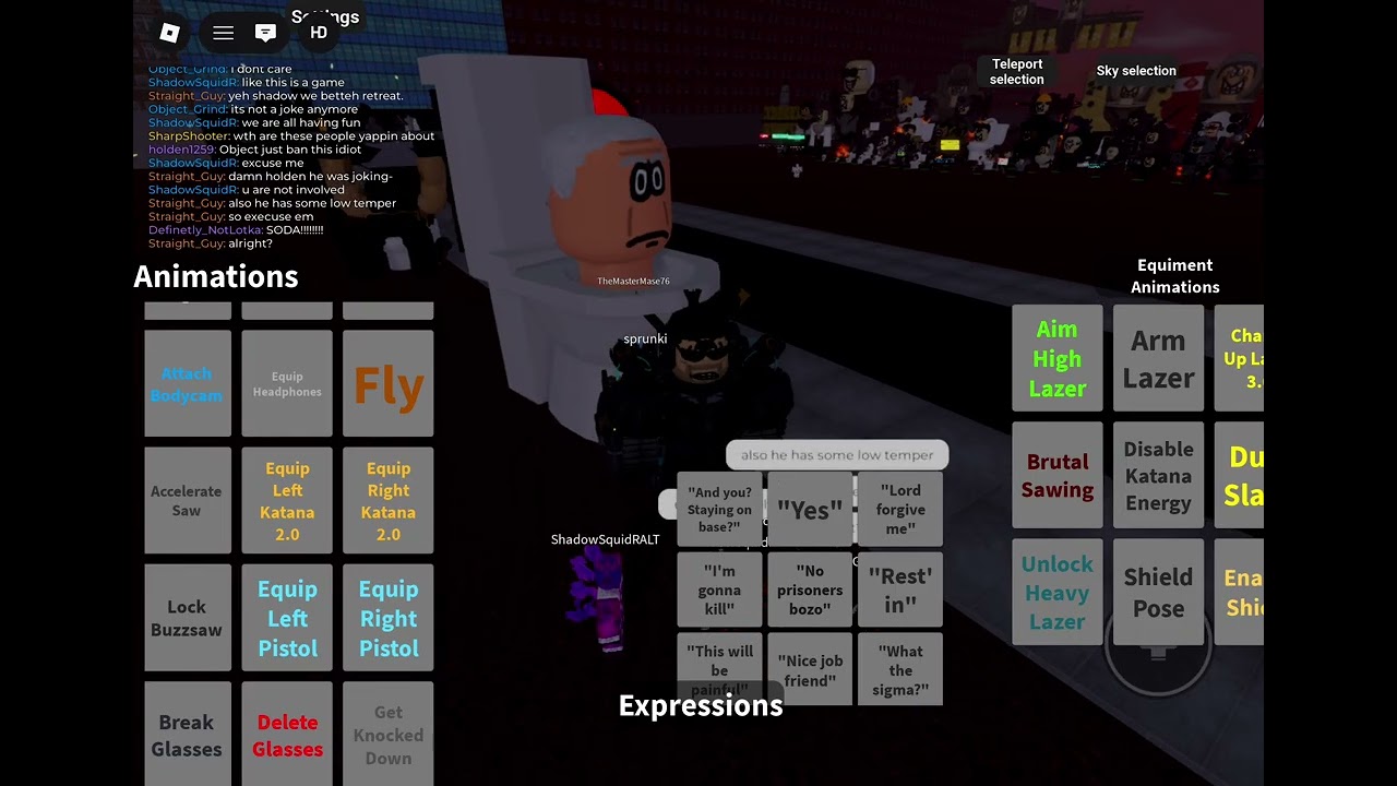 People fighting in sbw 2