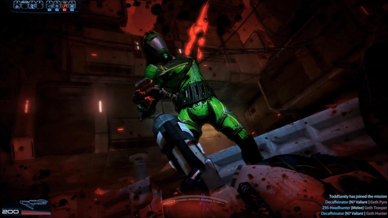 Mass Effect 3 Multiplayer Quarian Marksman Soldier PC Gold Gameplay