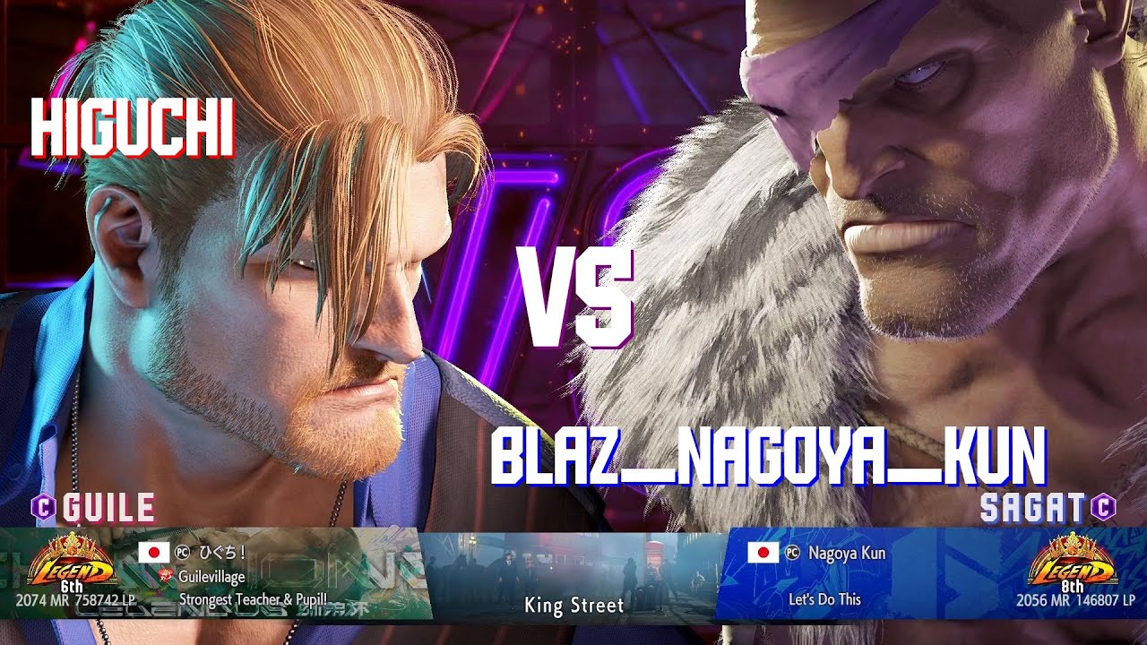 SF6 Higuchi (Guile Classic) Vs Blaz_Nagoya_Kun (Sagat Classic)
