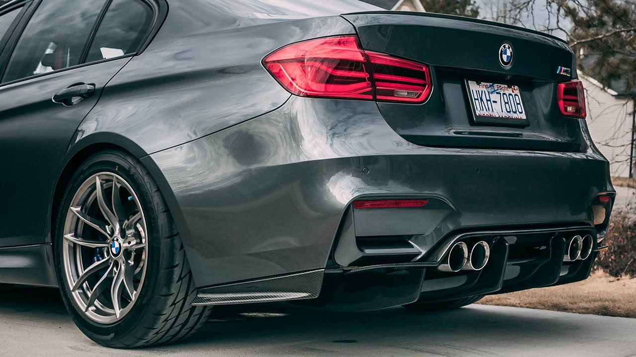 F80 M3 GETS AGGRESIVE DIFFUSER