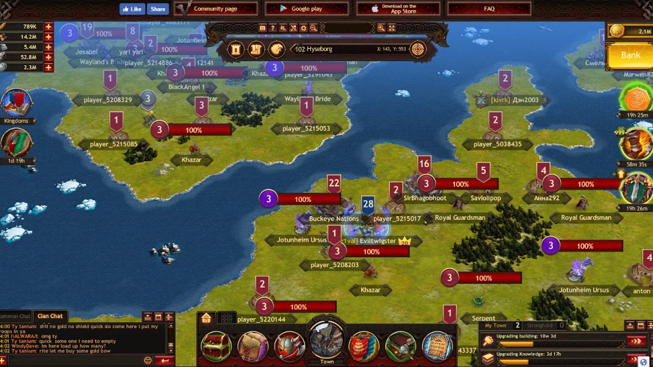 Vikings: War of Clans | Hitting Inactive Castles