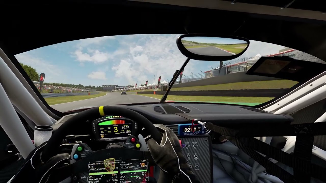 Assetto Corsa Competizione RTX3080Ti Pimax 8KX Crop