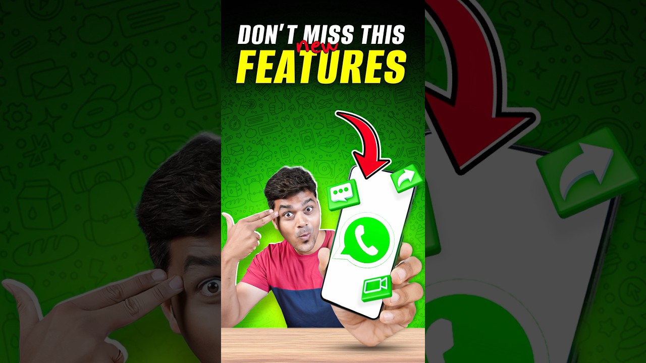😱 அடேங்கப்பா!🔥 2 New WhatsApp Features📱 #shorts #whatsapp