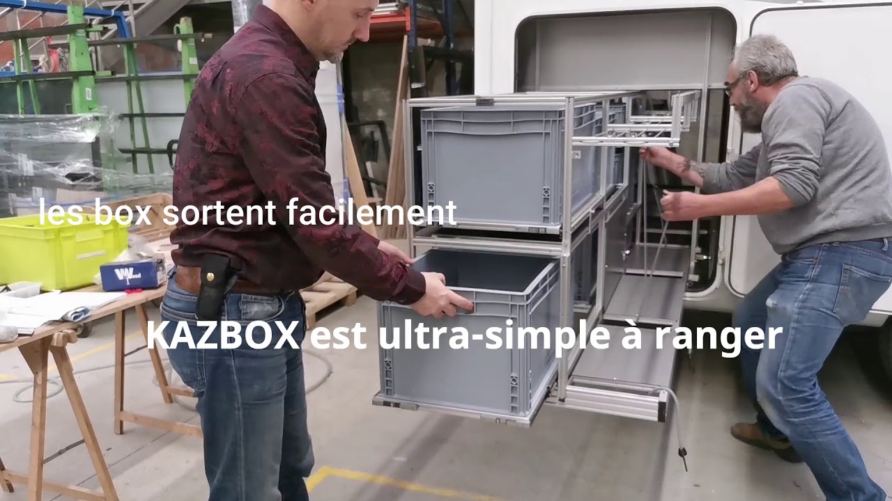 KAZBOX par ARTALU : aménagez votre camping car