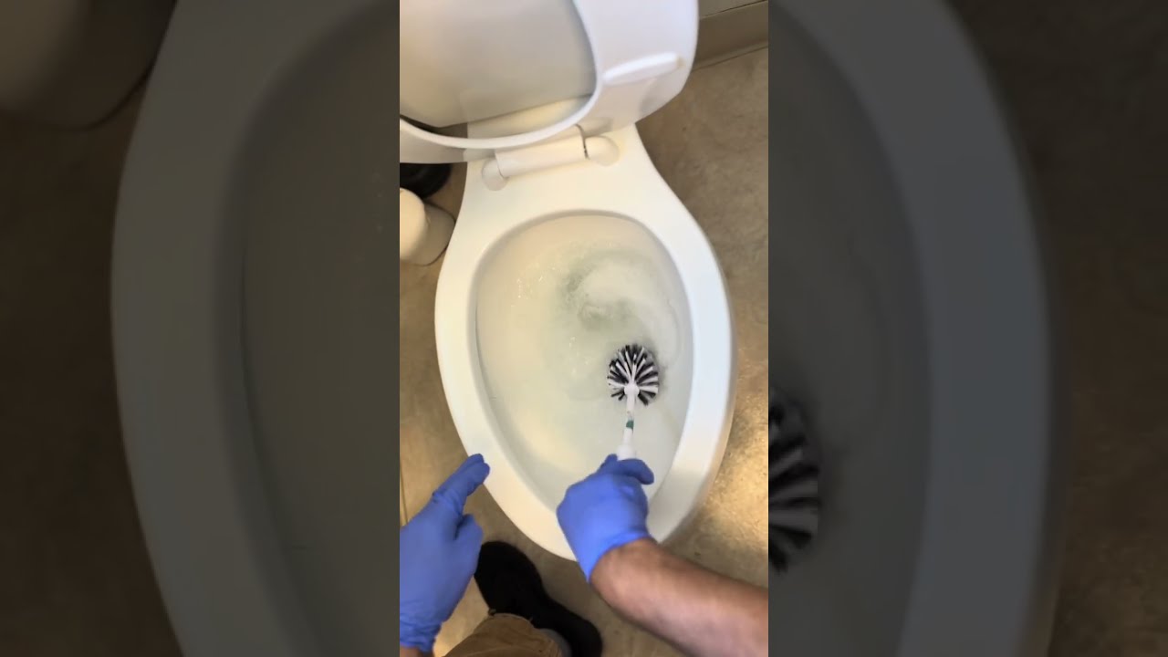 How to Clean a Toilet Professionally | Janitorial Step-by-Step Tutorial
